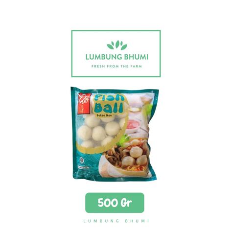 Jual Lumbung Bhumi Edo Bakso Ikan Fish Ball 500 Gr Frozen Food