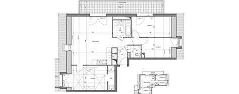 Plan Appartement T De M Neuf R Sidence Faubourg De Maintenon