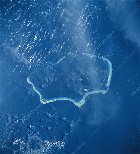 Bikini Atoll Astronaut Photograph Stock Image C007 1031 Science