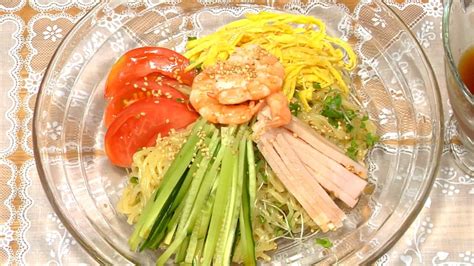 Hiyashi Chuka Recipe (Cold Summer Noodles) - Cooking with Dog