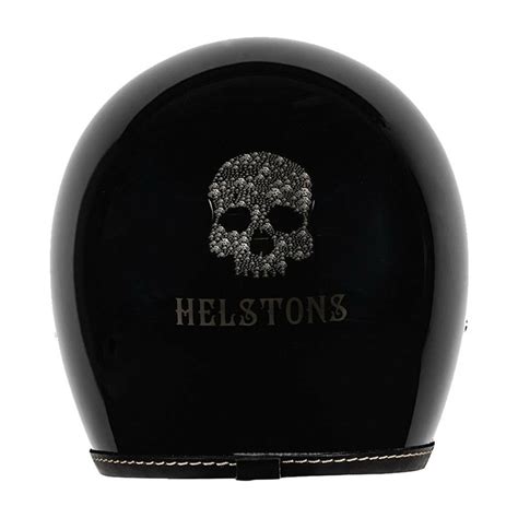 Helstons Brave Carbon Helmet Black Hs No Jet Helmets Motostorm