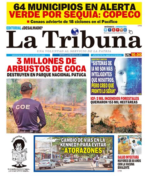 3 MILLONES DE ARBUSTOS DE COCA DESTRUYEN EN PARQUE NACIONAL PATUCA