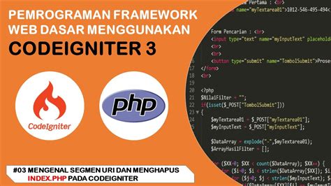 Tutorial Codeigniter 3 Untuk Pemula 3 Mengenal Segmen URI Dan