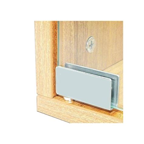 Glass Door Hinges Pair Stainless Steel