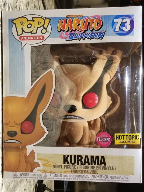 Kurama Flocked Aterciopelado Funko Pop Naruto Shippuden 6 Envío Gratis