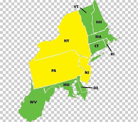 Tri State Area Map