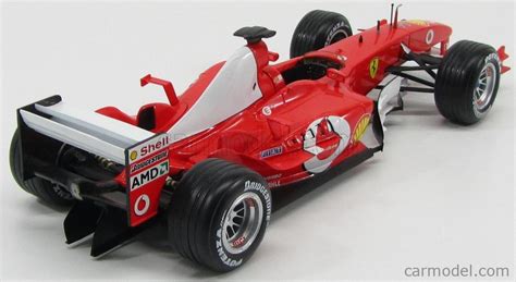 MATTEL HOT WHEELS G3764 Echelle 1 18 FERRARI F1 F2003 GA N2 R BARRICHELLO M SCHUMACHER