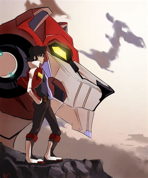 Keith And His Red Lion From Voltron Legendary Defender Voltron Keith