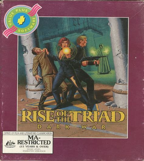 Rise Of The Triad Dark War Dos Box Cover Art Mobygames