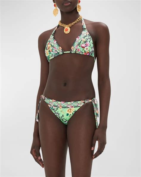 Camilla Ball Two Piece Triangle Bikini Set Neiman Marcus