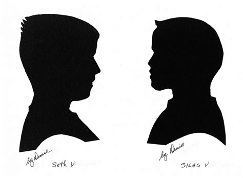 Silhouettes, or Shadow Portraits, for Children - FeltMagnet