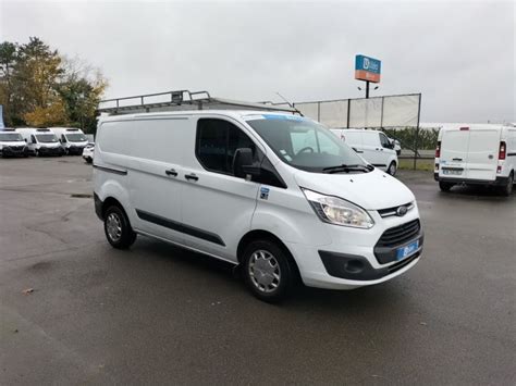 Fourgon Ford Transit Fourgon Tol Custom L H Tdci Ch Blanc