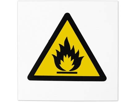 Fire Safety Hazard Symbols