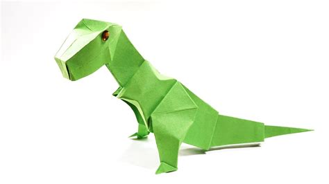 Origami Dinosaur T Rex Jo Nakashima Paper Folding Papier Falten