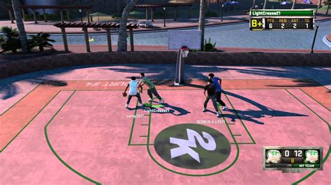 Nba 2k16 Mypark Sunset Ball Movement Youtube