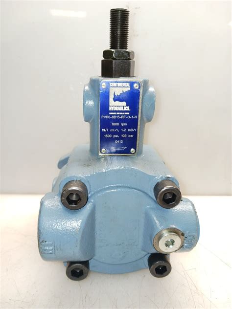 New Continental Hydraulics Pvr B Rf O H Vane Pump Ebay