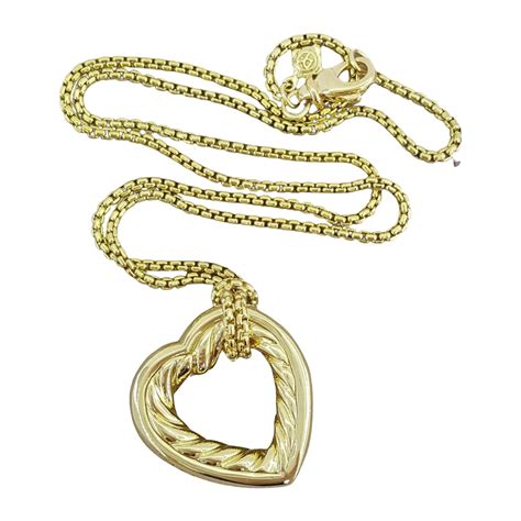 Tiffany And Co Please Return K Yellow Gold Heart Tag Pendant