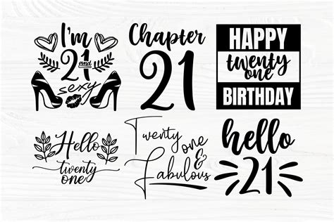 21st Birthday Svg Happy Birthday Svg By Tonisartstudio Thehungryjpeg