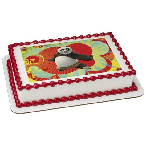 Order DreamWorks Kung Fu Panda Dragon Warrior Edible Image By