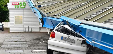 Fotos Schweres Unwetter zieht über Nordrhein Westfalen