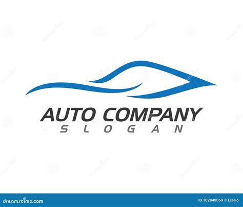 Coche Auto Logo Template Ilustraci N Del Vector Ilustraci N De