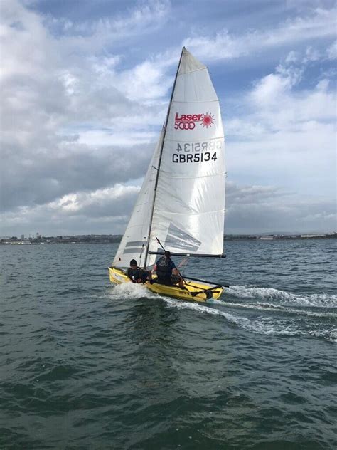 Laser 5000 Performance Skiff Dingy Boat In Plymouth Devon Gumtree