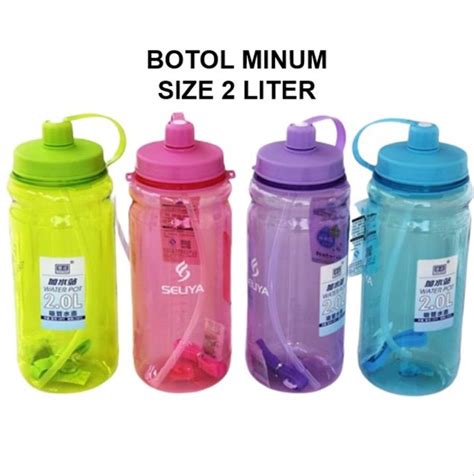 Termurah Botol Sport Super Big Size Kapasitas Liter Botol Minum