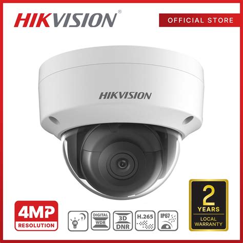 Hikvision Ds Cd G I C Mp Mm Fixed Exir Poe Network Dome Cctv Ip