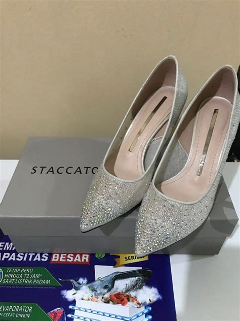 Sepatu Wedding Staccato Fesyen Wanita Sepatu Di Carousell