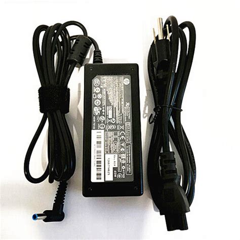 Genuine HP 45W Blue Tip Laptop AC Adapter Power Supply Charger 19 5V