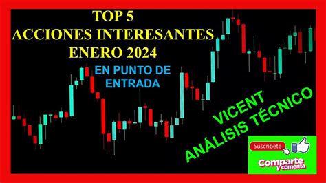 💰top 5 Acciones Enero 2024 💸 Mejores Empresas Para Invertir 🤑