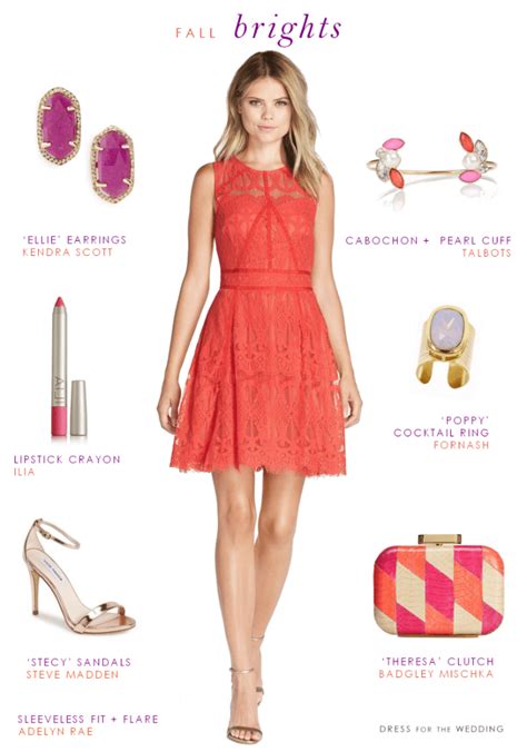 Coral Lace Dress