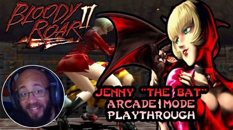 SHE FINDS PAIN SEXY Jenny Bloody Roar 2 Arcade Mode Playthrough