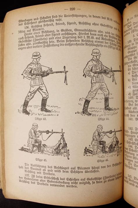 Cs Militaria Ww2 German Luftwaffe Soldiers Reibert Manual 1941