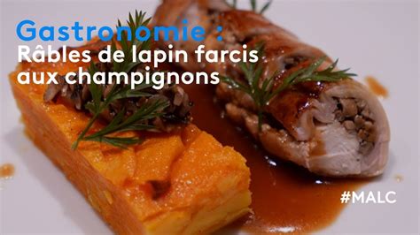 Gastronomie R Bles De Lapin Farcis Aux Champignons Youtube