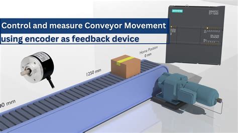 Measure And Control The Conveyor Movement Using Encoder As Feedback