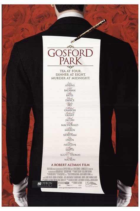 Gosford Park (2001) - Posters — The Movie Database (TMDB)