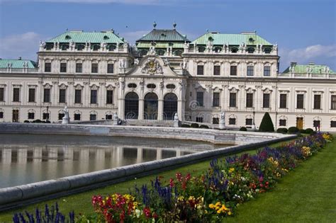 Belweder zdjęcie stock. Obraz złożonej z sławny, austria - 14725214