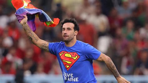 World Cup In Qatar Who Is Pitch Invader Mario Ferri After He Ran