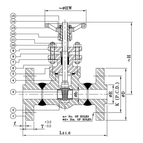 Fcs Forged Steel Gate Valve Class Flanged Leader Valves Limited