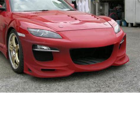 R Magic Type Front Bumper Frp For Mazda Rx Se P