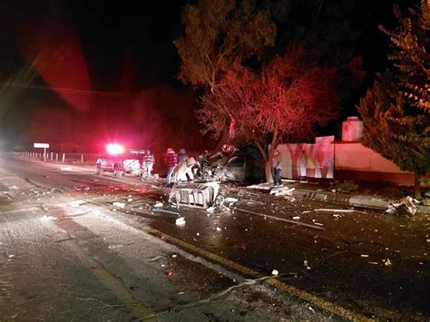 Ebrio Choca En Carretera De Canatl N