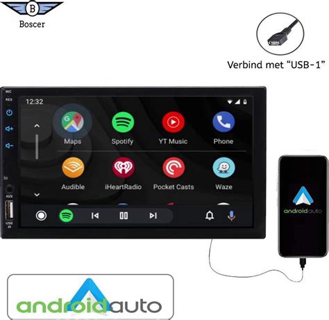 Boscer Din Autoradio Android Apple Carplay Android Auto