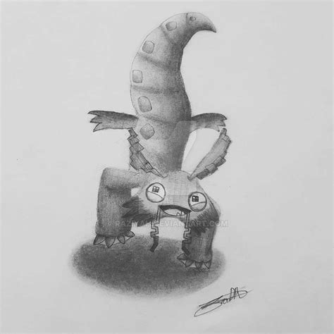 Pixolotl Drawing by Raziyah on DeviantArt