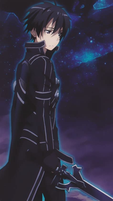 Sword Art Online Kirito Iphone Wallpaper