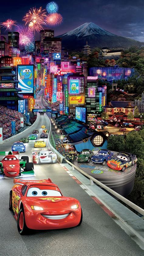 Cars Movie Wallpaper - WallpaperSafari