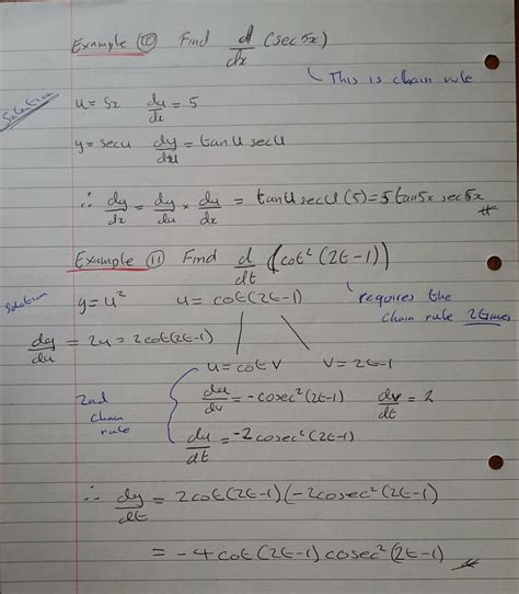 A2 Differentiation Quotient Rule Part 4 Alevelmathematicsnotes