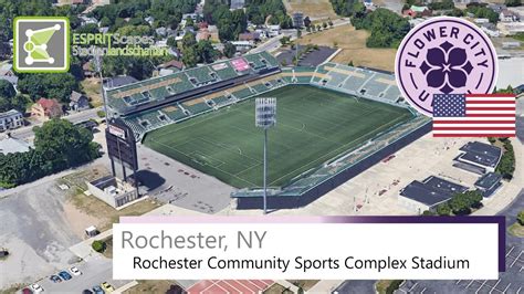 Rochester Community Sports Complex Stadium Flower City Union Google