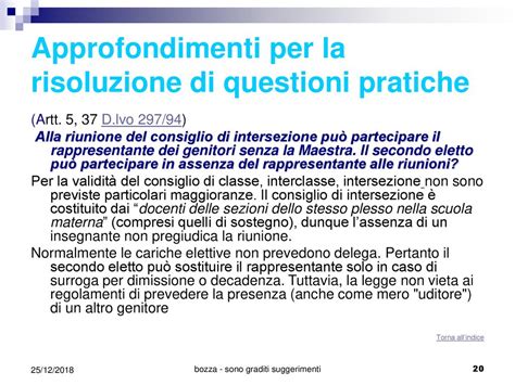 C O Gli Organismi Di Partecipazione Nella Scuola Il Consiglio Di