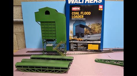 Walthers Coal Flood Loader Build And Paint Youtube